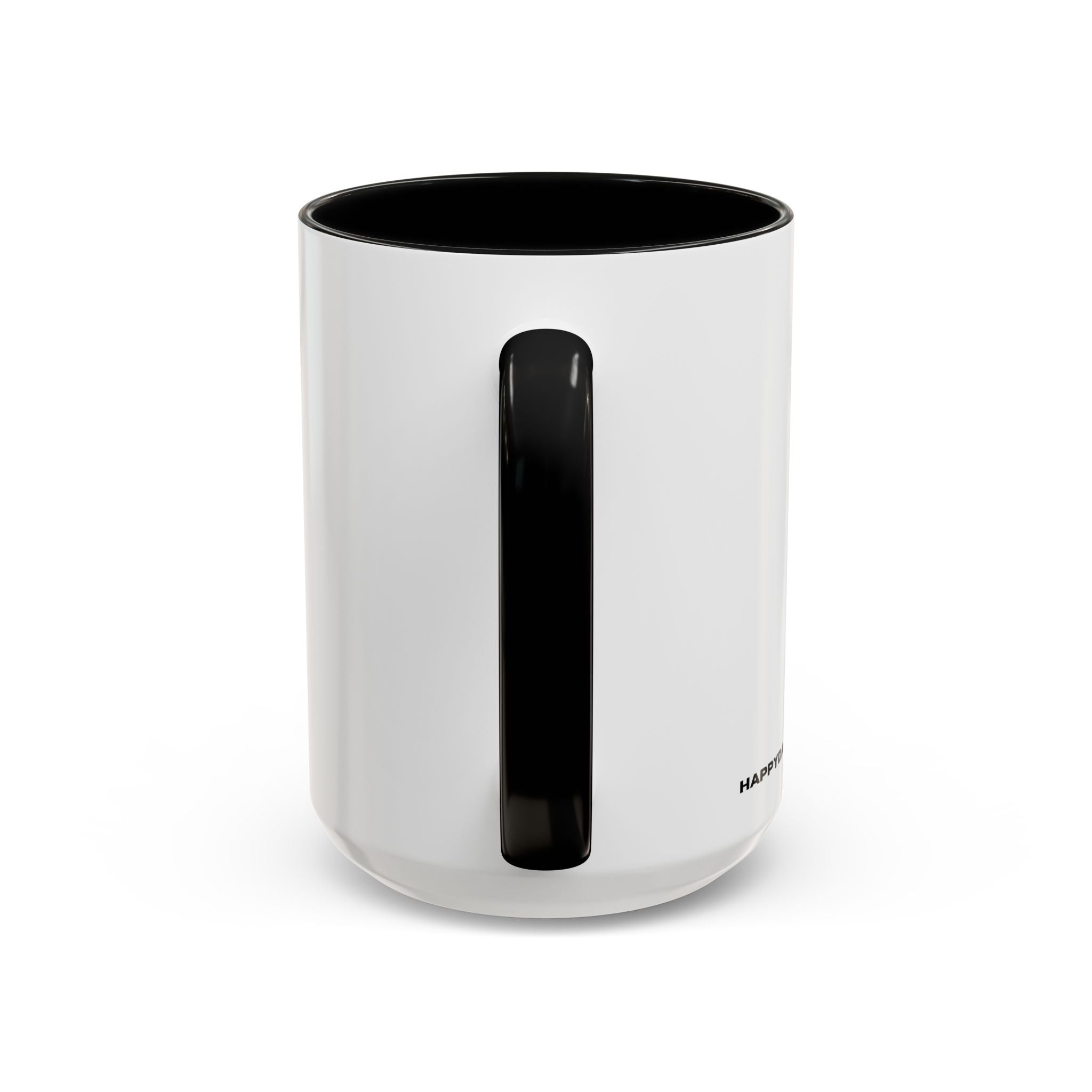 Accent Coffee Mug — "Put Your Money Where Your Mouth Is" Cowboy Graphic