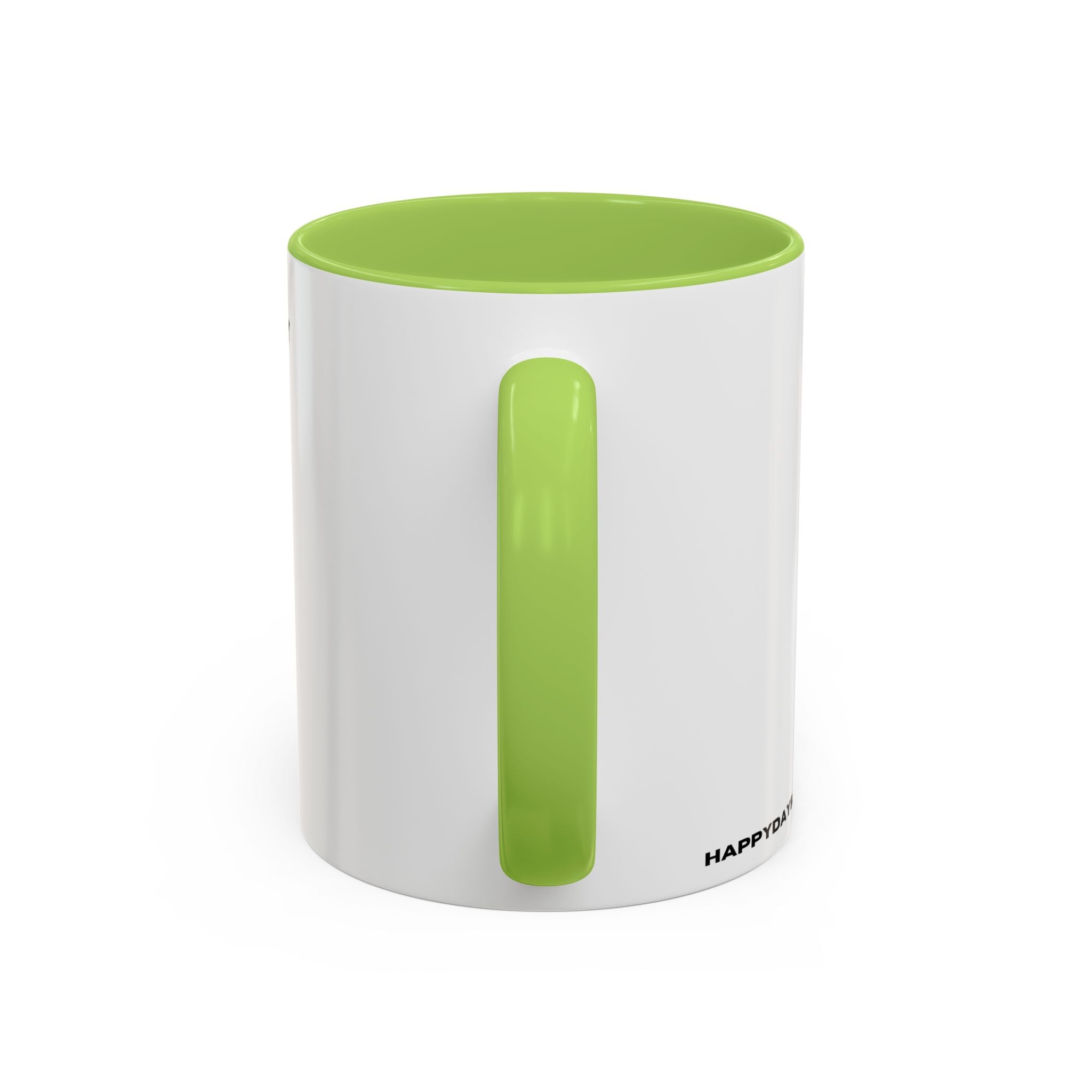 Accent Coffee Mug — "Put Your Money Where Your Mouth Is" Cowboy Graphic
