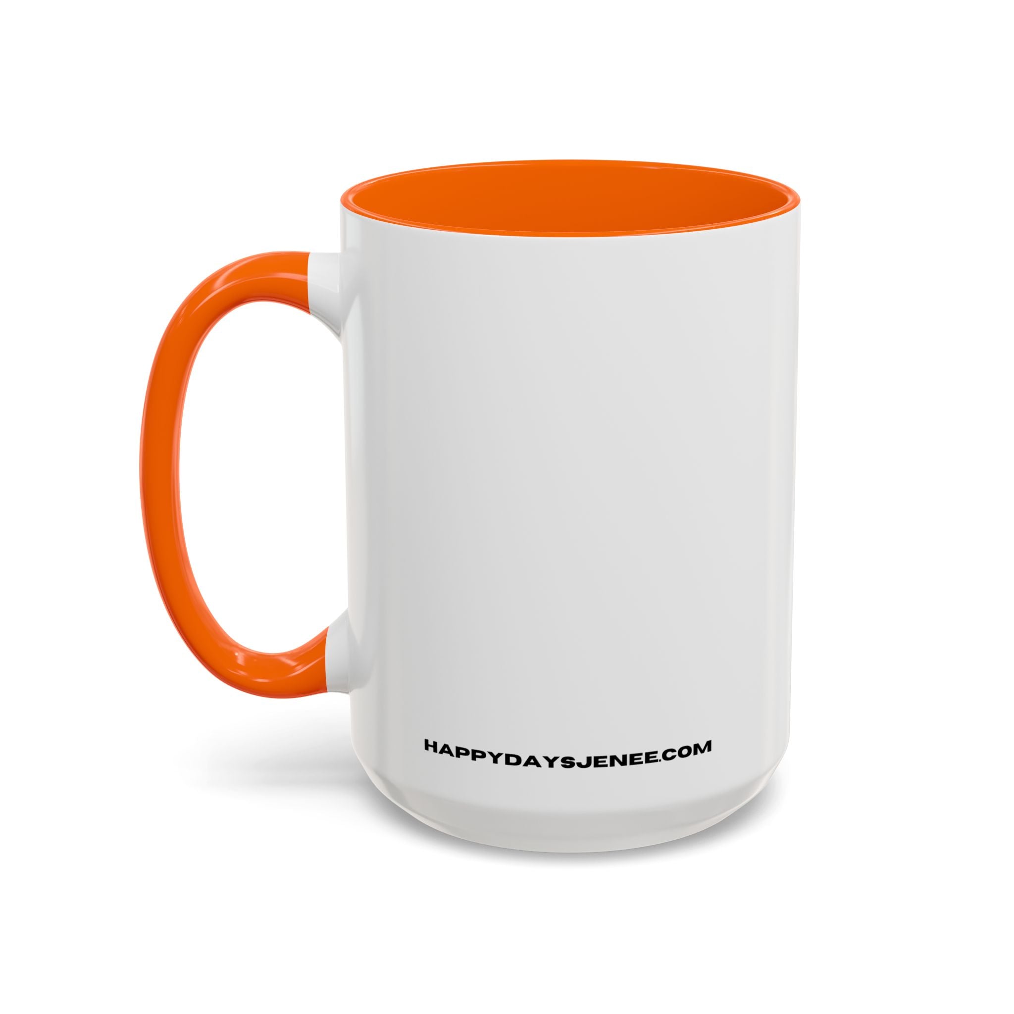 Accent Coffee Mug — "Put Your Money Where Your Mouth Is" Cowboy Graphic
