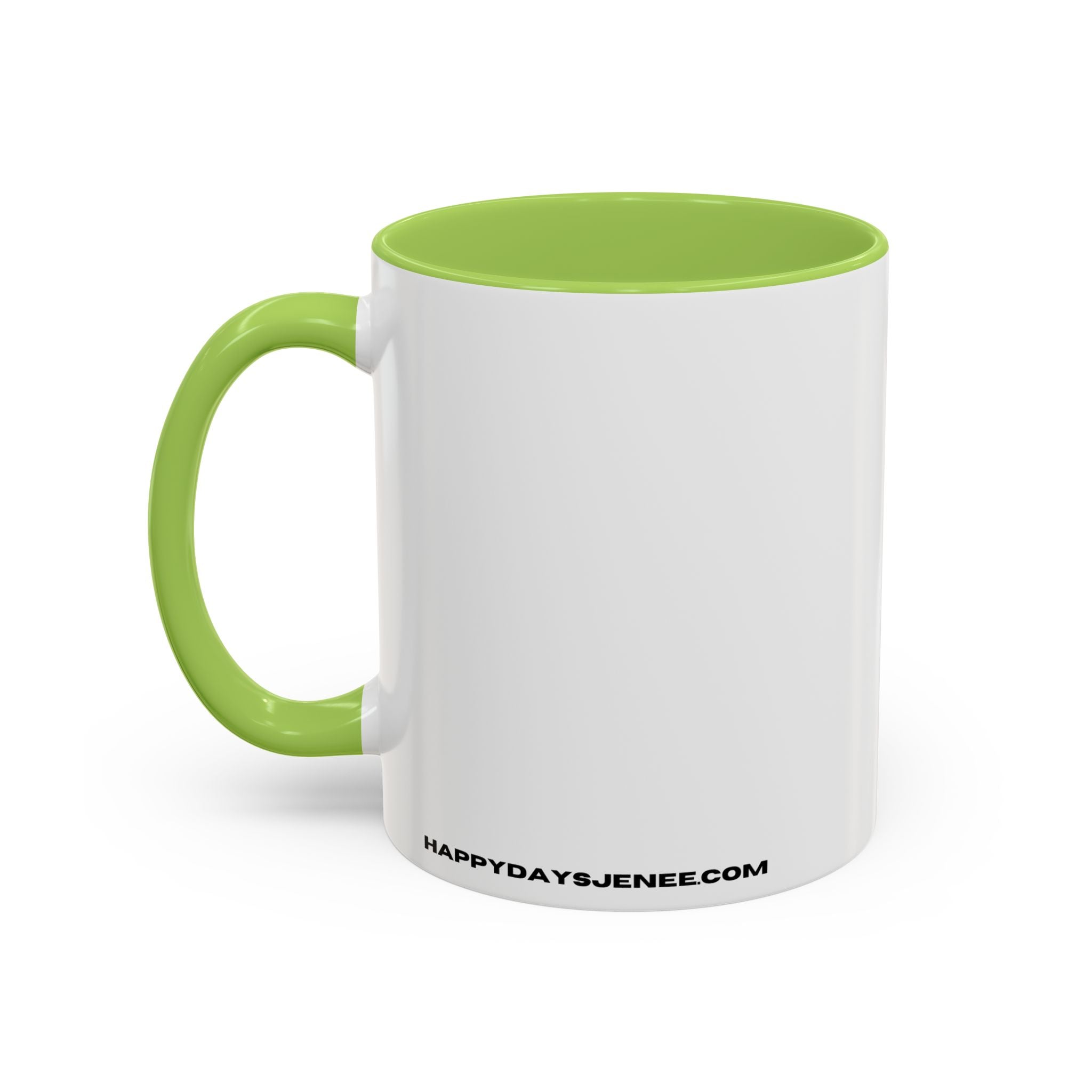 Accent Coffee Mug — "Put Your Money Where Your Mouth Is" Cowboy Graphic