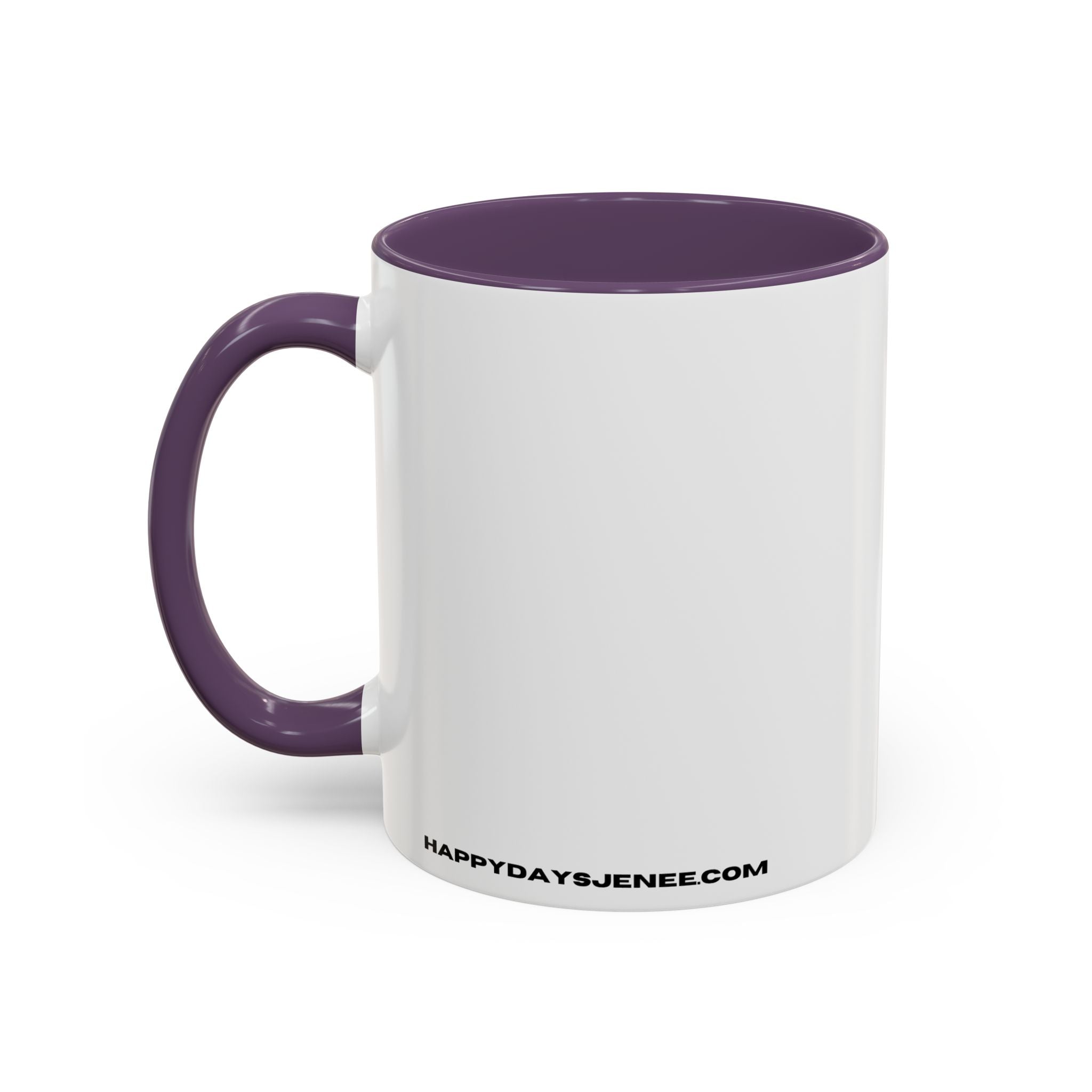 Accent Coffee Mug — "Put Your Money Where Your Mouth Is" Cowboy Graphic
