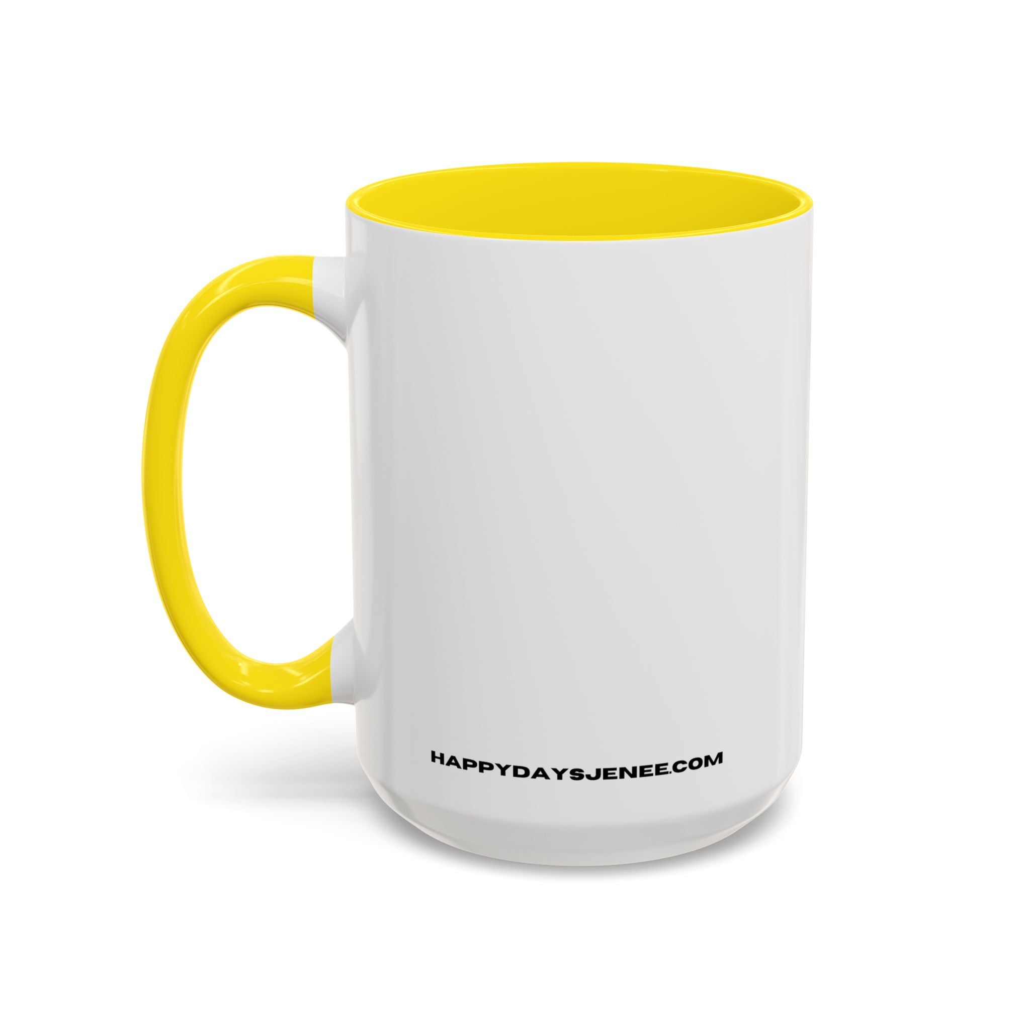 Accent Coffee Mug — "Put Your Money Where Your Mouth Is" Cowboy Graphic
