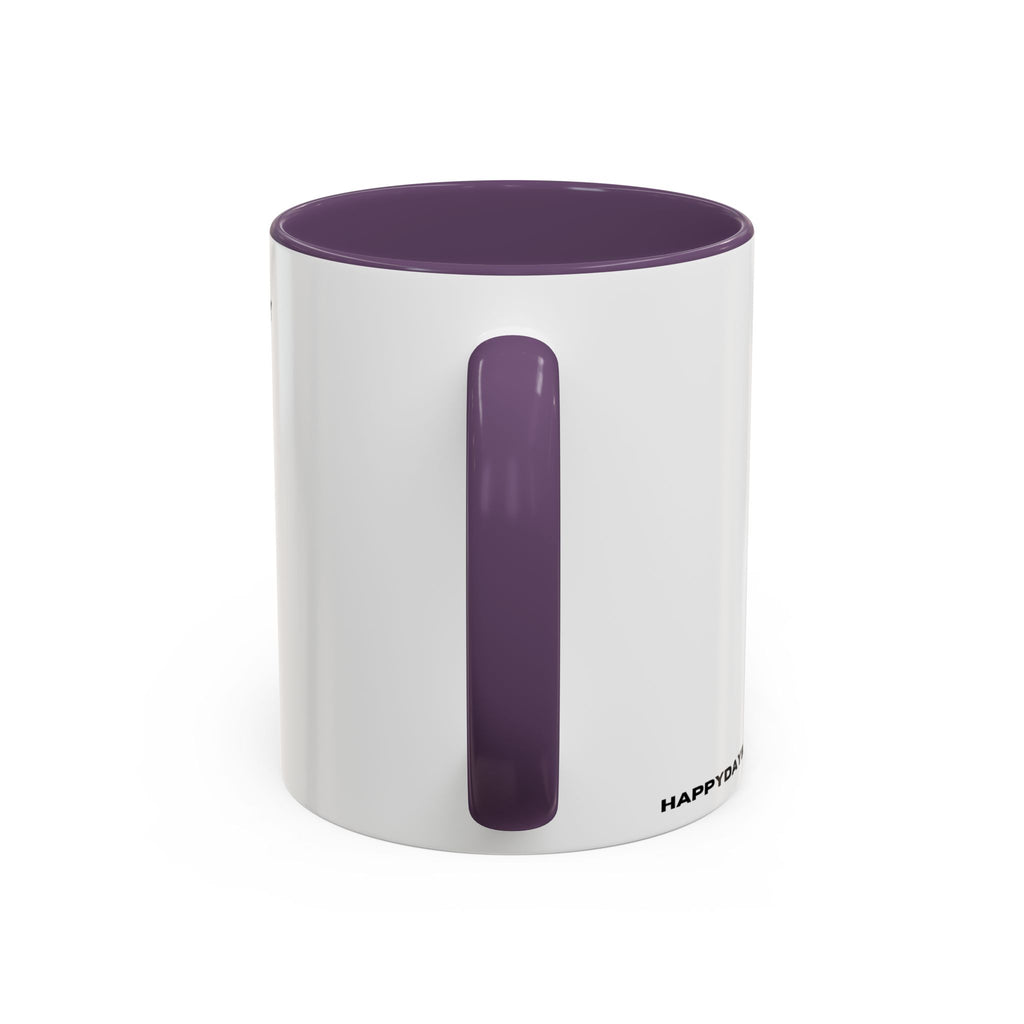 Accent Coffee Mug — "Put Your Money Where Your Mouth Is" Cowboy Graphic