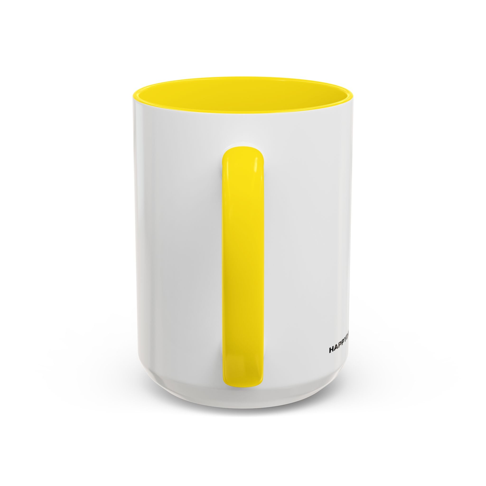 Accent Coffee Mug — "Put Your Money Where Your Mouth Is" Cowboy Graphic