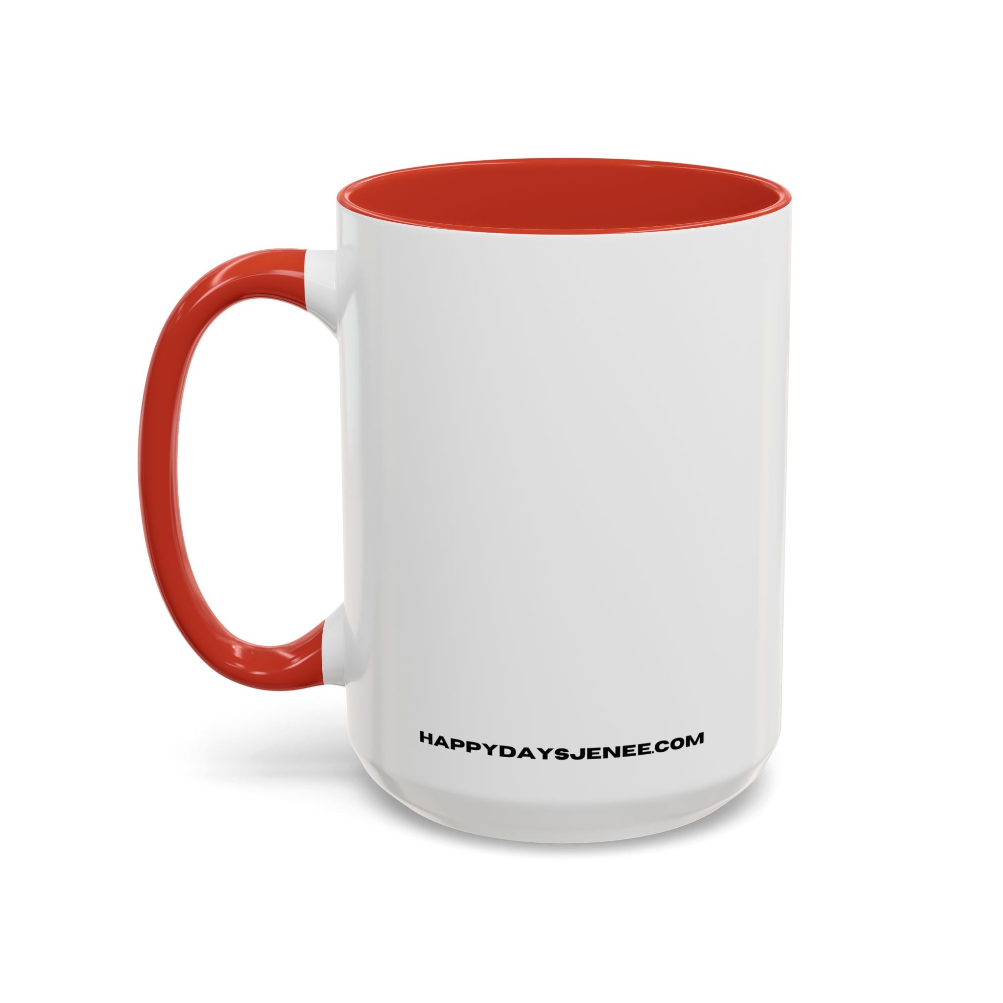 Accent Coffee Mug — "Put Your Money Where Your Mouth Is" Cowboy Graphic