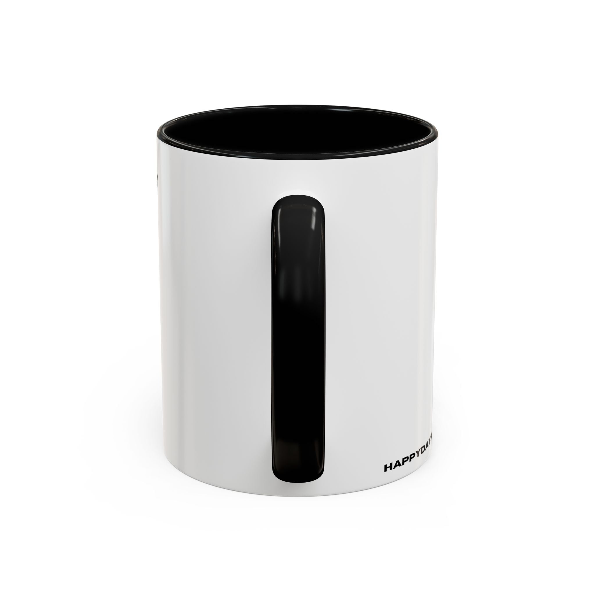 Accent Coffee Mug — "Put Your Money Where Your Mouth Is" Cowboy Graphic